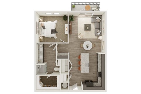 Lenox Katy Crossing A6 Floor Plan